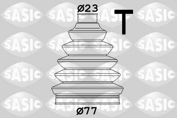 Sasic 1900008 - Burduf cauciuc, articulatie planetara parts5.com