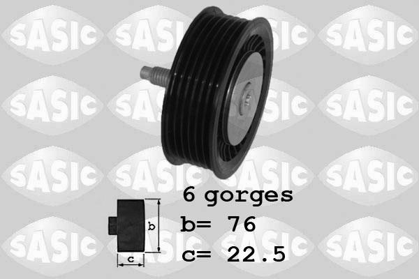 Sasic 1624058 - Szíjtárcsa / vezetőgörgő, hosszbordás szíj parts5.com