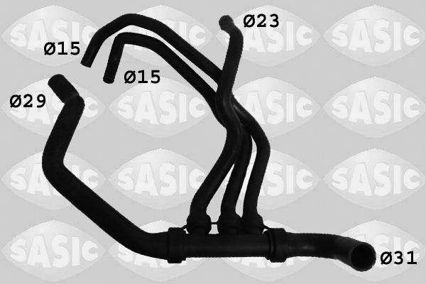 Sasic 3404032 - Σωλήνας ψυγείου parts5.com