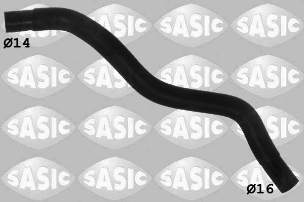 Sasic 3400185 - Furtun radiator parts5.com