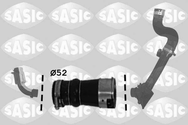 Sasic 3334021 - Laadimisõhu voolik parts5.com