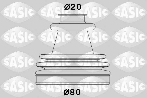 Sasic 2933773 - Manseta, pogonska gred parts5.com