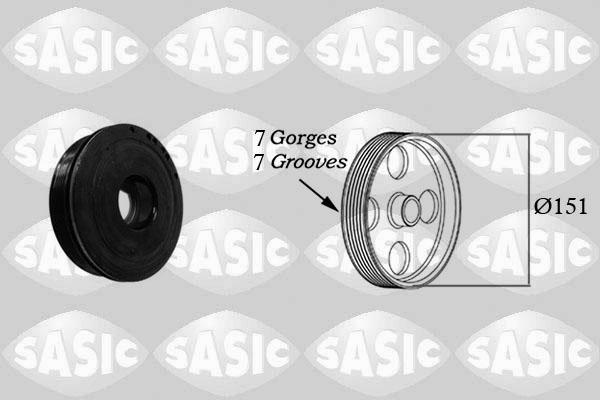 Sasic 2154018 - Remenica, koljenasto vratilo parts5.com