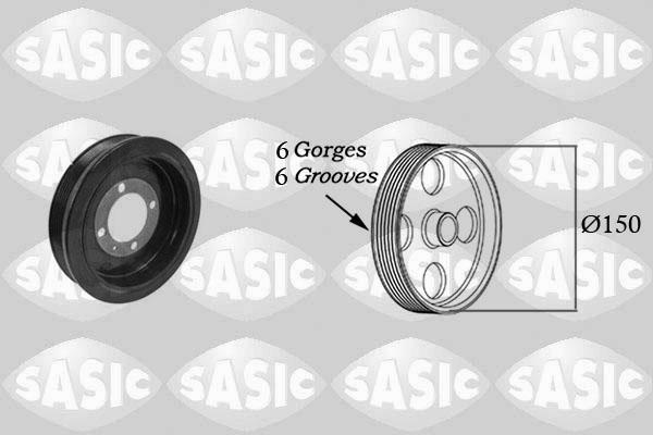 Sasic 2156062 - Belt Pulley, crankshaft parts5.com