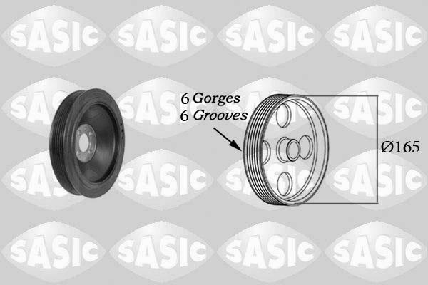 Sasic 2156079 - Fulie curea, arbore cotit parts5.com