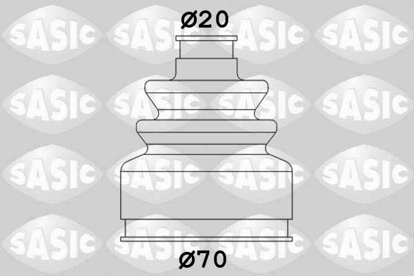 Sasic 2873743 - Paljekumi, vetoakseli parts5.com