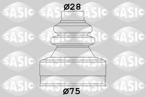 Sasic 2873773 - Bellow, drive shaft parts5.com