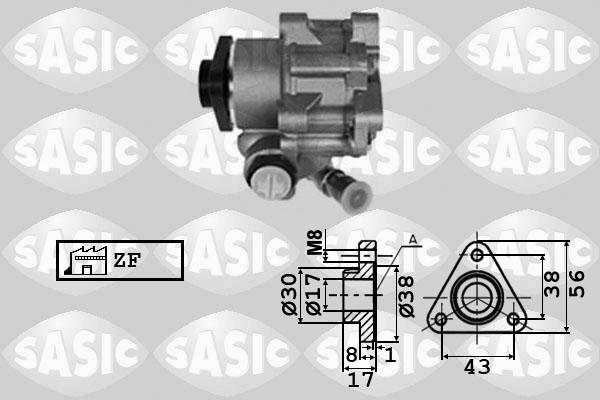 Sasic 7076058 - Pompa hidraulica, sistem de directie parts5.com