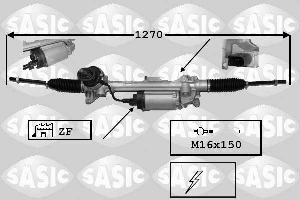 Sasic 7176043 - Caseta directie parts5.com