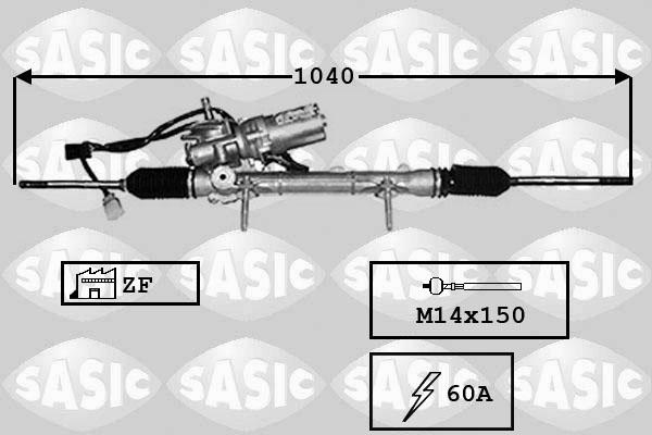 Sasic 7170029 - Кормилна кутия parts5.com