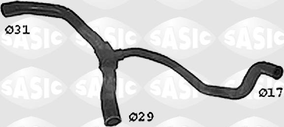 Sasic SWH4307 - Σωλήνας ψυγείου parts5.com