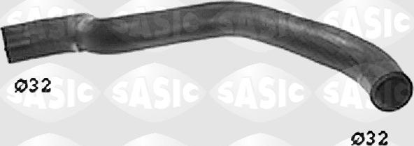 Sasic SWH6656 - Furtun radiator parts5.com