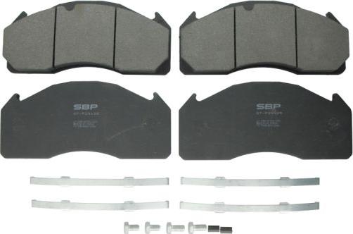 SBP 07-P29125 - Set placute frana,frana disc parts5.com