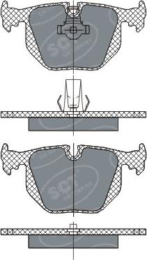 Valeo 302465 - Set placute frana,frana disc parts5.com