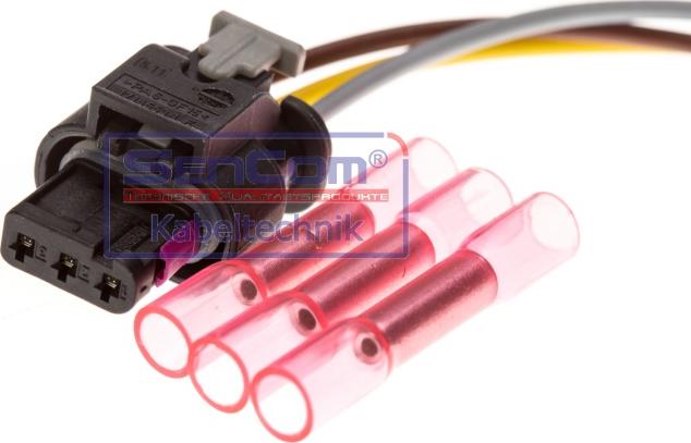 SenCom 10190 - Set reparat cabluri, senzor turatie roata parts5.com