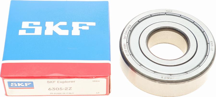 SKF 6305-2Z - Vezetőcsapágy, kuplung parts5.com