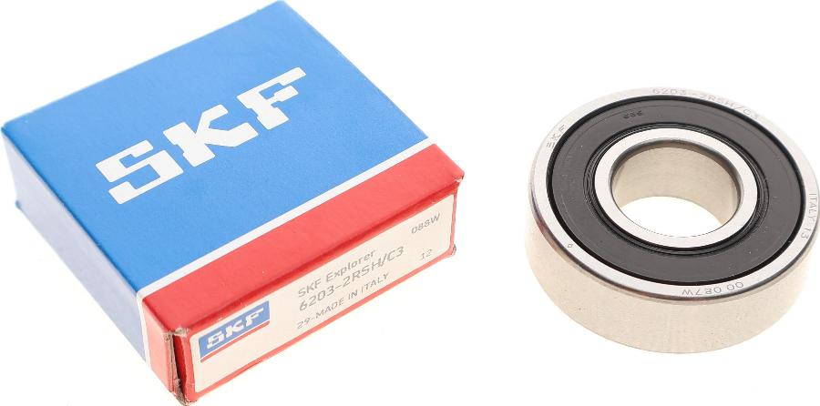 SKF 6203-2RSH/C3 - Juego de cojinete de rueda parts5.com