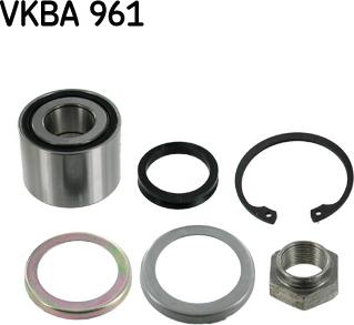 SKF VKBA 961 - Σετ ρουλεμάν τροχών parts5.com