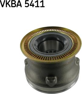 SKF VKBA 5411 - Juego de cojinete de rueda parts5.com