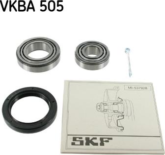 SKF VKBA 505 - Sada ložisek kol parts5.com