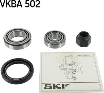 SKF VKBA 502 - Sada ložisek kol parts5.com