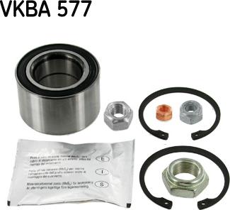 SKF VKBA 577 - Wheel hub, bearing Kit parts5.com