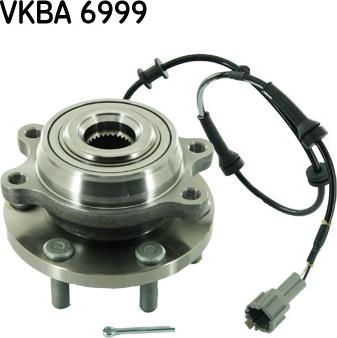 SKF VKBA 6999 - Комплект колесен лагер parts5.com