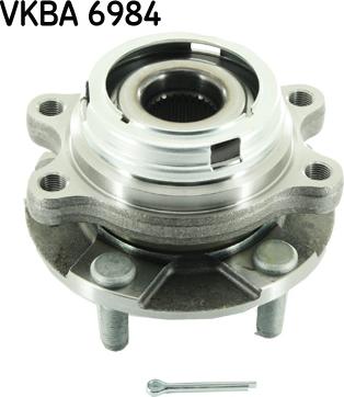 SKF VKBA 6984 - Wheel hub, bearing Kit parts5.com