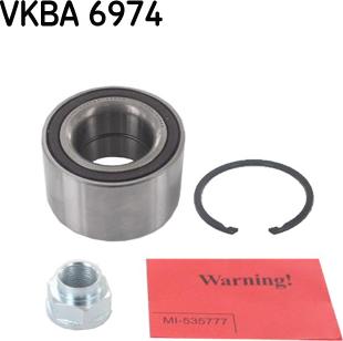 SKF VKBA 6974 - Komplet ležaja točka parts5.com