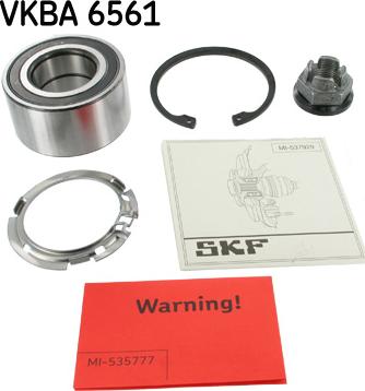 SKF VKBA 6561 - Pyöränlaakerisarja parts5.com