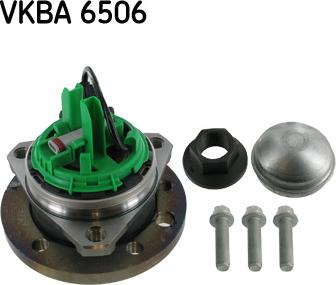 SKF VKBA 6506 - Zestaw łożysk koła parts5.com