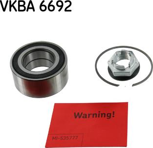 SKF VKBA 6692 - Set rulment roata parts5.com