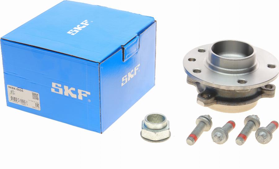 SKF VKBA 6655 - Wheel hub, bearing Kit parts5.com