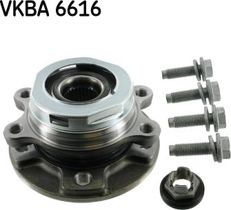 SKF VKBA 6616 - Rattalaagrikomplekt parts5.com