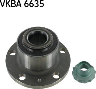 SKF VKBA 6635 - Komplet kolesnega lezaja parts5.com