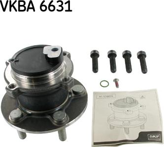 SKF VKBA 6631 - Komplet ležaja kotača parts5.com