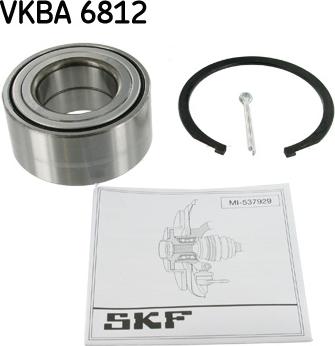 SKF VKBA 6812 - Komplet ležaja točka parts5.com