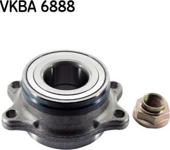 SKF VKBA 6888 - Wheel hub, bearing Kit parts5.com