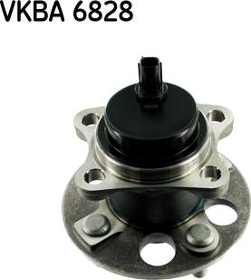 SKF VKBA 6828 - Wheel hub, bearing Kit parts5.com