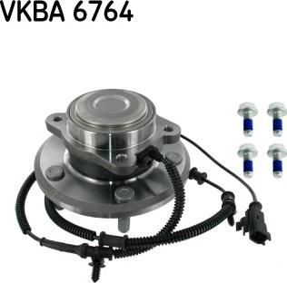 SKF VKBA 6764 - Sada ložisek kol parts5.com