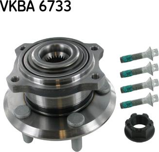 SKF VKBA 6733 - Set rulment roata parts5.com