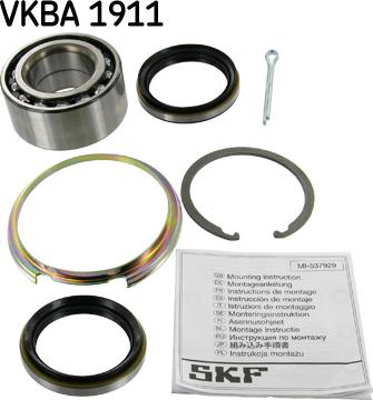 SKF VKBA 1911 - Lożisko kolesa - opravná sada parts5.com