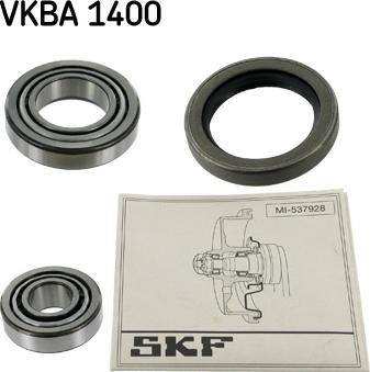 SKF VKBA 1400 - Sada ložisek kol parts5.com