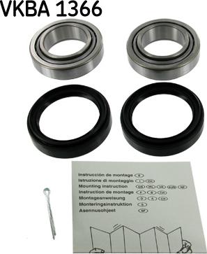 SKF VKBA 1366 - Set rulment roata parts5.com