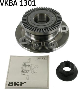 SKF VKBA 1301 - Zestaw łożysk koła parts5.com