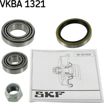 SKF VKBA 1321 - Sada ložisek kol parts5.com