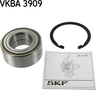 SKF VKBA 3909 - Pyöränlaakerisarja parts5.com