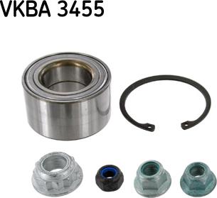 SKF VKBA 3455 - Σετ ρουλεμάν τροχών parts5.com