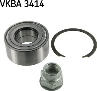 SKF VKBA 3414 - Wheel hub, bearing Kit parts5.com