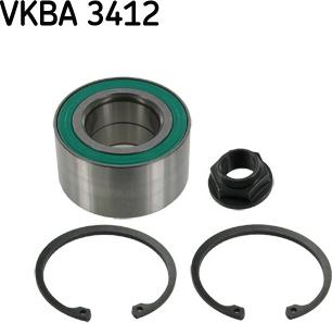 SKF VKBA 3412 - Komplet kolesnega lezaja parts5.com